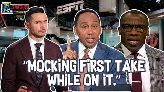 JJ Redick is Using First Take to Build His Brand While Also Mocking First Take  Le Batard Show