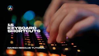 Beginner to Pro with these DaVinci Resolve Keyboard Shortcuts