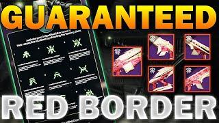 GUARANTEED Red Border Raid Weapon CHEST from KINGS FALL - Destiny 2