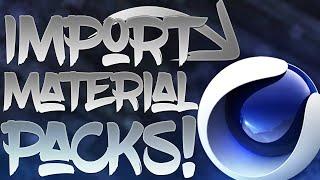 How to Install Material Packs in Cinema 4D