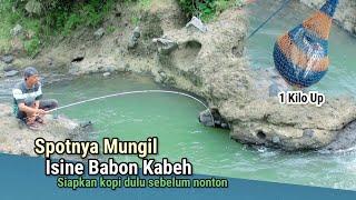 UNEXPECTED FISHING SLIMED THE LITTLE SPOT BIG FISH  Nutul Melem Baboon