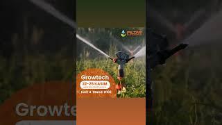 2023 Growtech Fuarına Davetlisiniz. Piltar Sulama Sistemleri standımıza sizleri de bekleriz 