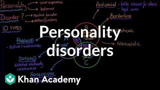 Personality disorders  Behavior  MCAT  Khan Academy