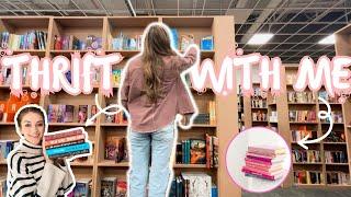 HUGE BOOK SHOPPING HAUL  27 BOOKS FOR $50   BOOK THRIFTING VLOG