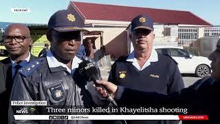 Khayelitsha barbershop shooting I Three minors killed