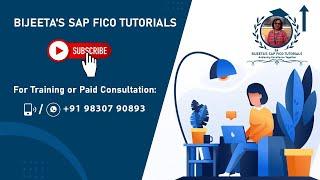 SAP FICO DEMO Class Part2 02.04.2022  SAP FICO Tutorial for Beginners  SAP FICO Training