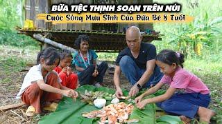 THĂM RẪY VÀ CUỘC SỐNG MƯU SINH CỦA 3 BÉ GÁI KHI KHÔNG CÓ CHA MẸ CHĂM SÓC