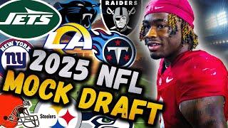 2025 NFL Mock Draft  Jalen Milroes Rise to QB1 Isnt What You Think