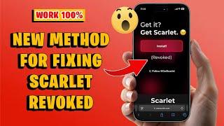 NEW Scarlet Method  Free Install IPA Files No PC + No Revoke