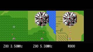 MSX BASICでTINY XEVIOUS mkIIを作ってみた ４【Z80 vs R800】