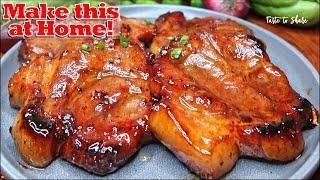 Amazing SECRET to a Delicious PORK recipe that melts in your mouth  SIMPLE WAY to COOK Pork Steak