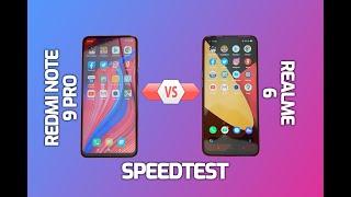 Redmi Note 9 Pro vs Realme 6 Speedtest Comparison SURPRISE