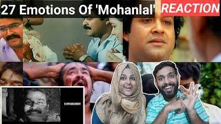 27 Emotions Of MOHANLAL Reaction  Mohanlal  Lalettan Tribute