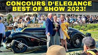 2023 Pebble Beach Concours dElegance - Best of Show Celebrating Automotive Excellence for 72 Years