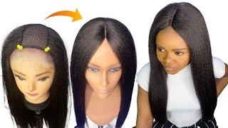 How To Make Wig Without Closure Sewing Method  Detailed steps