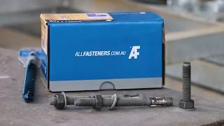 How to Install Wedge Anchors  Allfasteners Australia