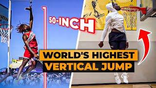 Time to Meet the Best Vertical Jumper in the World 
