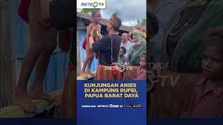 Euphoria Warga Papua Dikunjungi Anies Baswedan #shorts