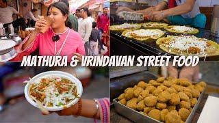 Best Mathura & Vrindavan Food Tour  Lassi Peda Kachori Thali Chaat & more