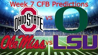 My College Football Week 7 Predictions