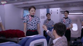 FULL Stewardess picked up the dropped phone for the CEO but didnt expect he would propose to her.