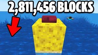 Can 1 Sponge Drain an ENTIRE Minecraft Ocean?