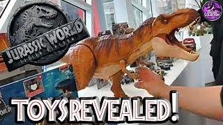 FALLEN KINGDOM Toys Revealed  Jurassic World  Juegos Juguetes y Coleccionables