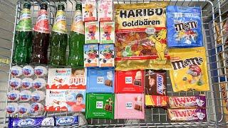 Lets Shop with Me Lots of Chocolates & Candy Satisfying Video Haribo MilkyWay Twix Snickers