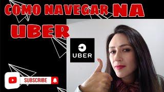 Passo a passo Uber - Meu primeiro dia como motorista. Uber iniciante.