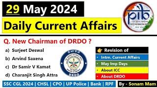 Daily Current Affairs 2024  29 May 2024 Current Affairs  Current Affairs Today 2024