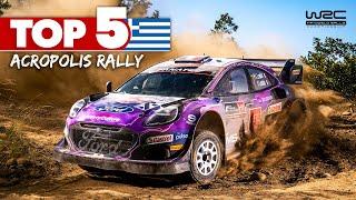 Top Five Moments from Acropolis Rally Greece 