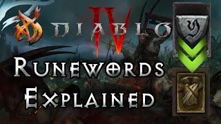 Runewords in Diablo 4 Explained + Blizzcon Rune Panel