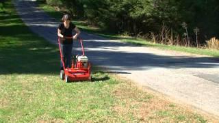 Operating the Classen Turf Rake