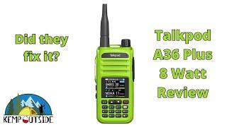 Talkpod A36Plus 8 Watt GMRS and Ham Radio Review  Spurious Emissions and Power Output Test