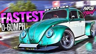 Need for Speed Heat - QUICKEST & Fastest Acceleration Car?