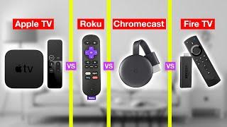 Best Streaming Device of 2020 HONEST REVIEW - Apple TV vs Roku vs Fire TV vs Chromecast