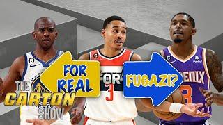 Will Warriors win title with CP3 Jordan Poole average 25 PPG Celtics-Porzingis?  THE CARTON SHOW