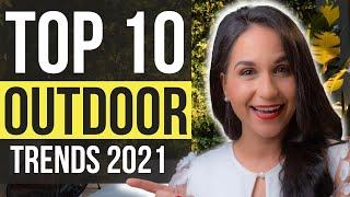 TOP 10 OUTDOOR LIVING TRENDS 2021  Backyard Deck & Patio Decorating Ideas