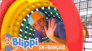 Parc de jeux couvert - Vis Aime Joue  Blippi en français  Vidéos éducatives pour les enfants