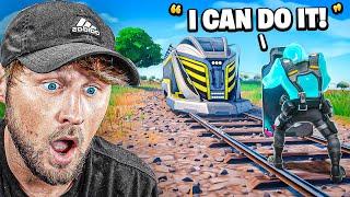 Can Sarah Stop The Train In Fortnite?