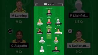 MS-W vs ST-W Dream11 Pgreeniction Today Match ST-W vs MS-W Fantasy Dream Team Today Match Dream11