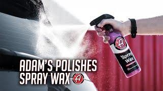 Premium Car Care Spray Wax  Adams Polishes Spray Wax