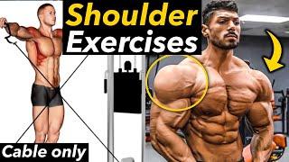 7 Cable Exercises For Bigger Shoulder  Shoulder Workout With Cable - Fitnessfirst