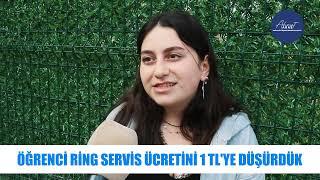 Öğrencilerimiz İçin Ring Sefer Ücretini 1 TLye Düşürdük.