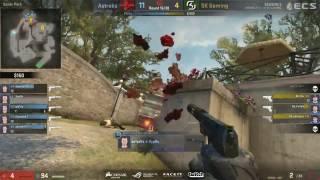 Device 2 knife kills - SK vs Astralis @ ECS Season 2 Finals