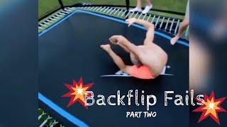 Backflip Fails Compilation Part 2