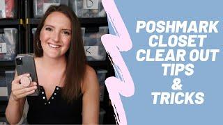 Poshmark Closet Clear Out Tips & Tricks