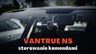 Kamera samochodowa VANTRUE N5 - reagowanie na komendy głosowe