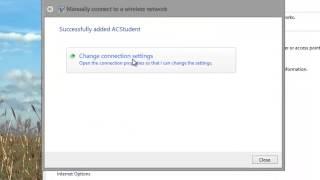 Connecting to Wifi Windows 8