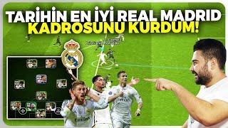 TARİHİN EN İYİ REAL MADRID KADROSUNU KURDUM YOK BÖYLE TAKIMeFootball Mobile 2024